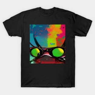 COOL ANGRY FROGGY WITH SUNGLASSES T-Shirt